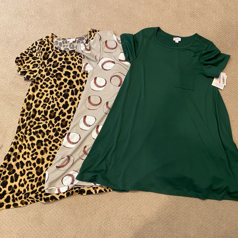 Lularoe Women’s Small, Carly Dresses Bundle. NWT